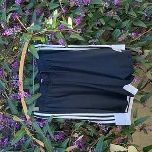 ADIDAS Athletic Black and White Shorts Mens Size Medium